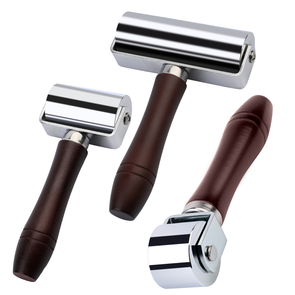 Leatherwork Edge Creaser - KRABALL Roller do prasowania skóry z