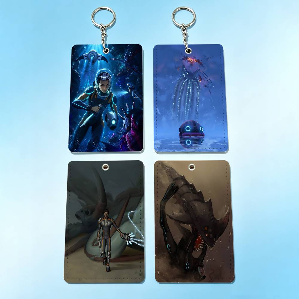 Leatherwork Keychain - Gorący Gadżet S-Subnautica 2: Brelok z