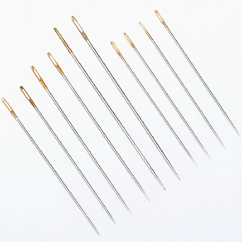 Leatherwork Hand Sewing Needles - 10 sztuk różnych rozmiarów igły do