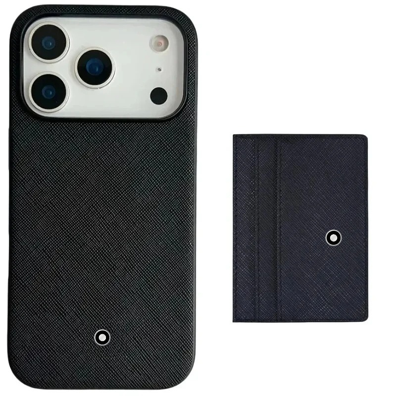 Leather Work Bag - Minimalistyczne skórzane etui biznesowe na iPhone