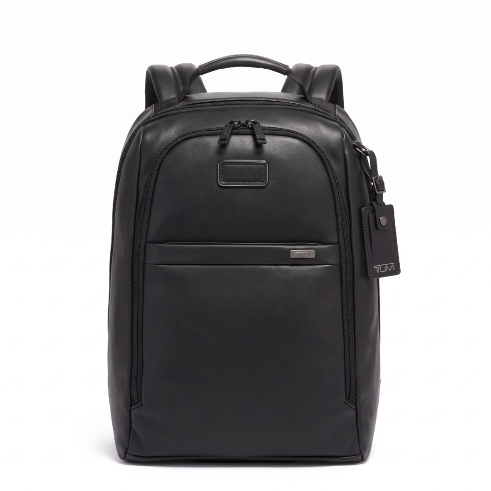 Leather Work Rucksack Mens - Luksusowy męski skórzany plecak biznesowy na