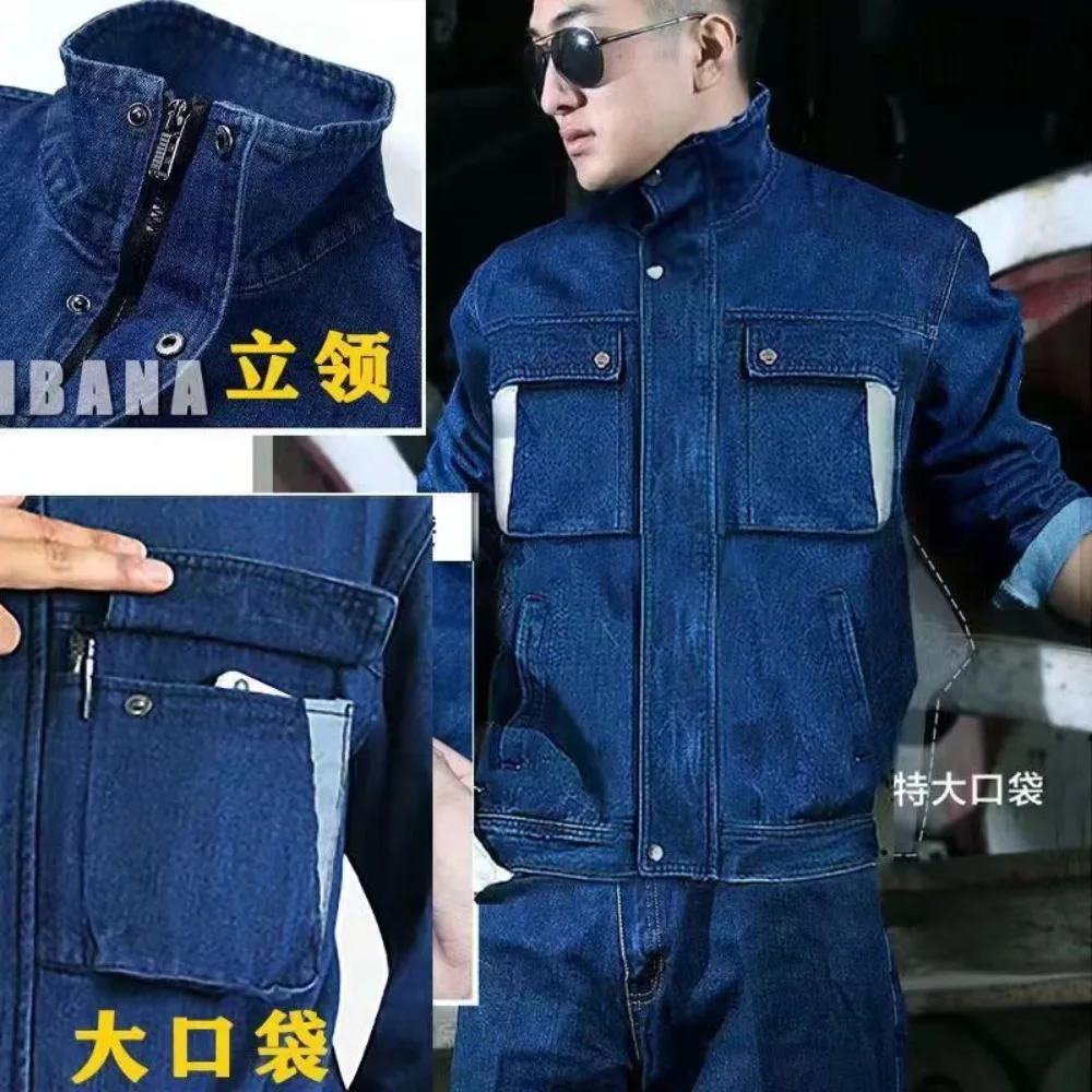 Dżinsy Odzież robocza Odzież d – Leather Work Overalls recenzja i cena
