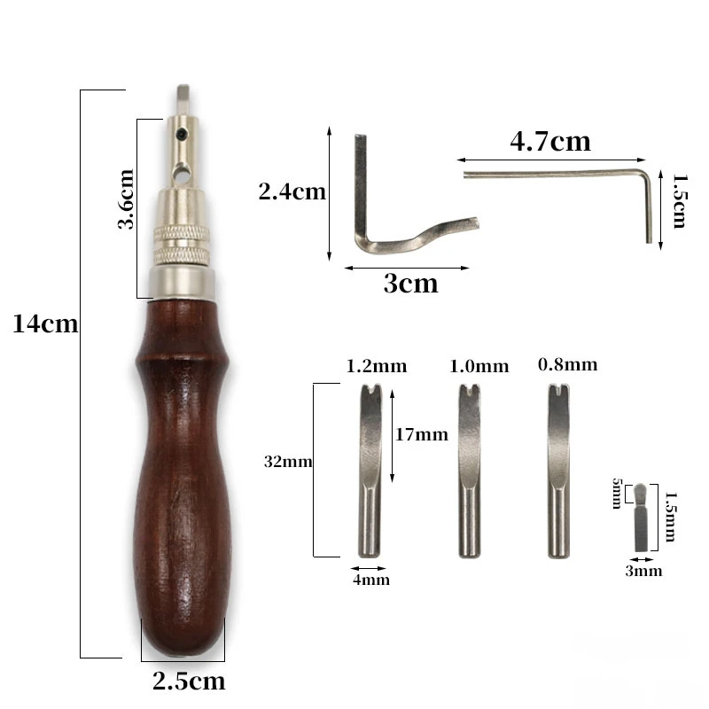 Wielofunkcyjne narzędzie do ob – Leatherwork Edge Creaser recenzja i cena