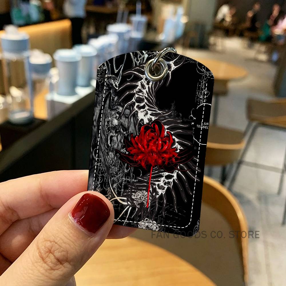 Japonia T-Tokyo Czerwona Lilia – Leatherwork Keychain recenzja i cena