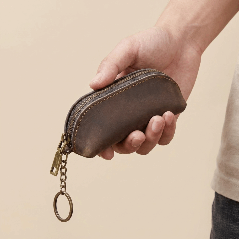 Retro Mini Skórzana Portmonetk – Leather Work For Car recenzja i cena