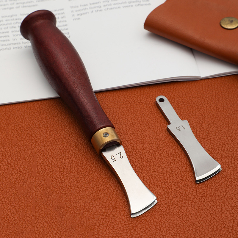 Narzędzia do wygładzania krawę – Leatherwork Edge Creaser recenzja i cena