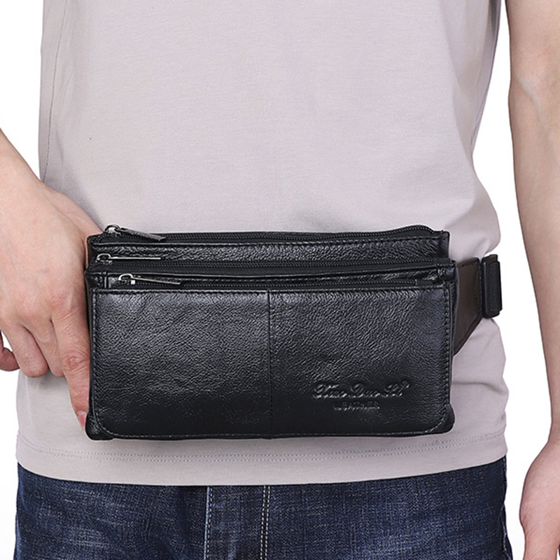 Męska saszetka biodrowa na pas – Leatherwork Belt recenzja i cena
