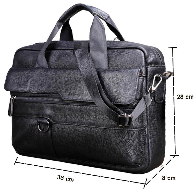 Duża męska torebka z prawdziwe – Leather Work Bag recenzja i cena
