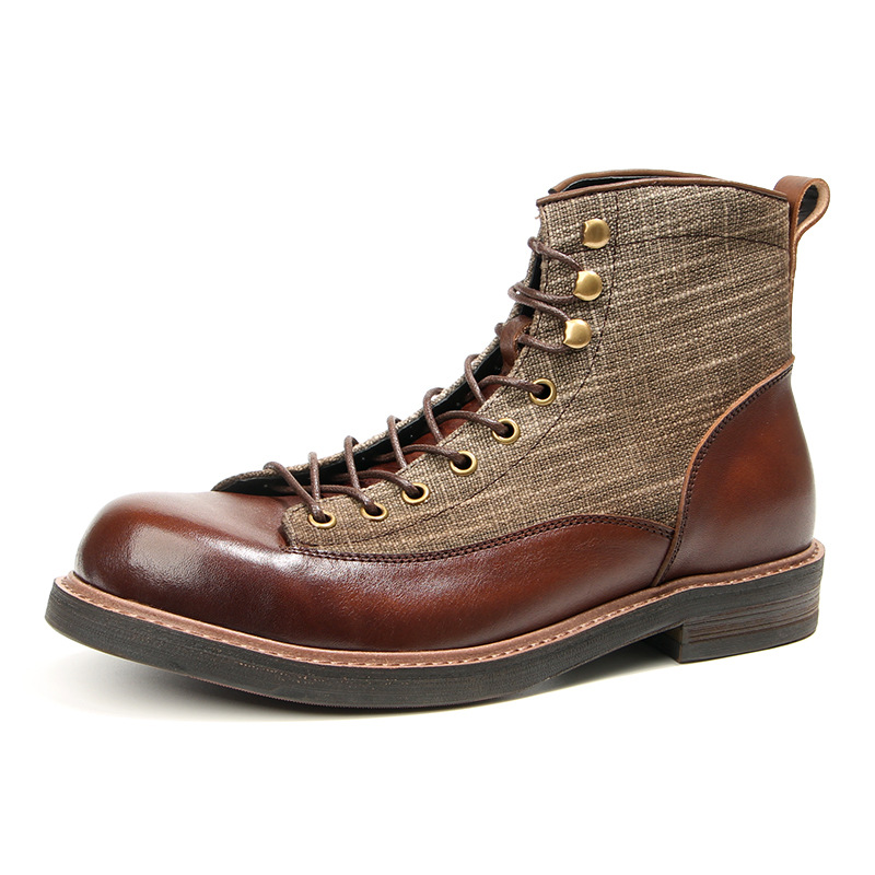 Męskie botki YETTIES z krótkim – Vintage Leatherwork recenzja i cena