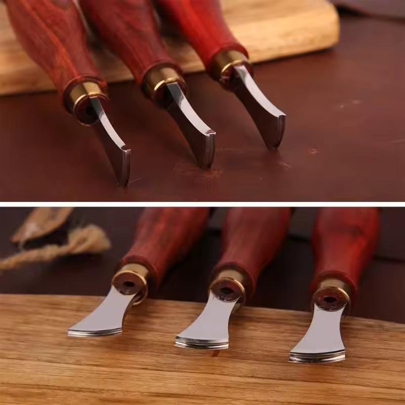 4 sztuki narzędzi do wyginania – Leatherwork Edge Creaser recenzja i cena