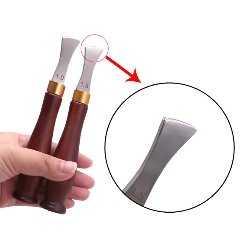 4 sztuki narzędzi do wyginania – Leatherwork Edge Creaser recenzja i cena