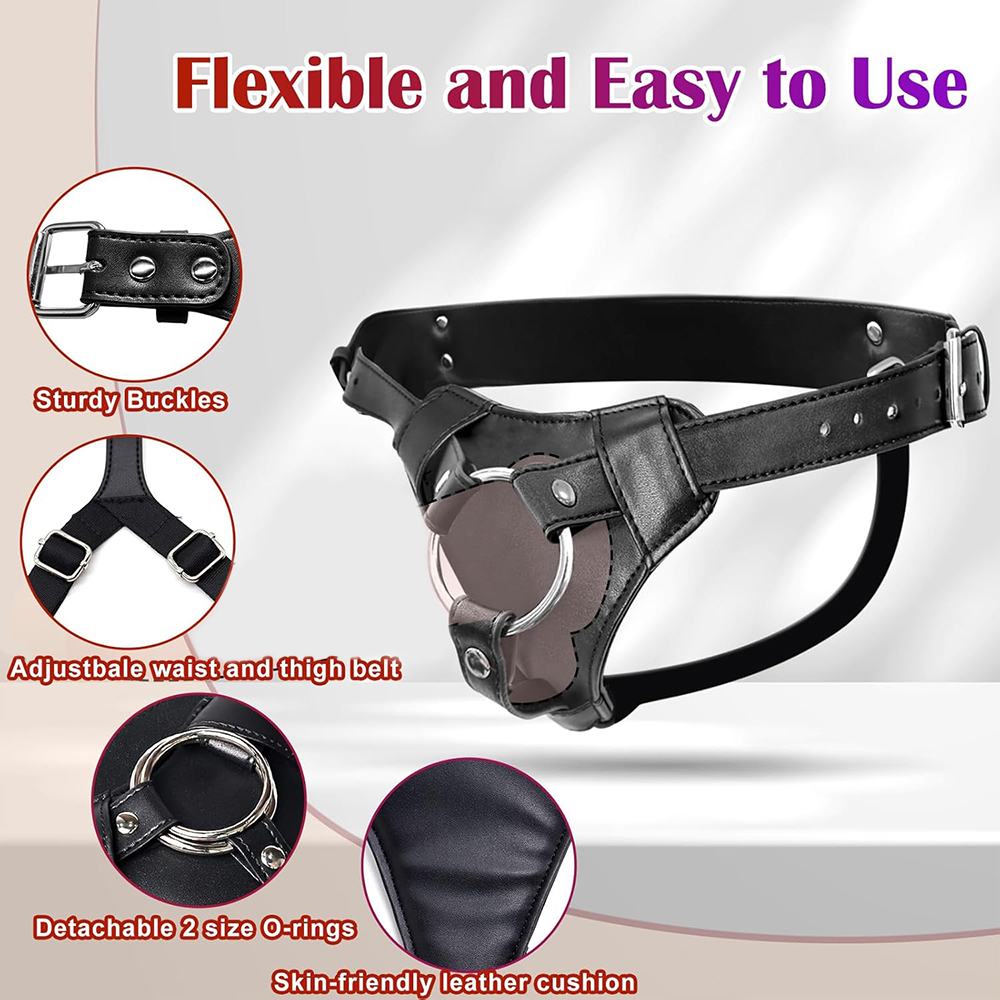 Szelki na dildo, zabawki eroty – Leatherwork Belt recenzja i cena