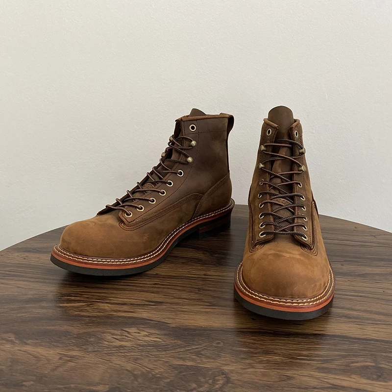 Męskie botki w stylu vintage,  – Vintage Leatherwork recenzja i cena