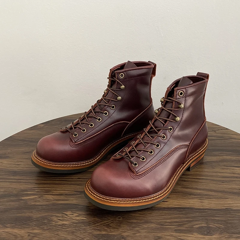 Męskie botki w stylu vintage,  – Vintage Leatherwork recenzja i cena