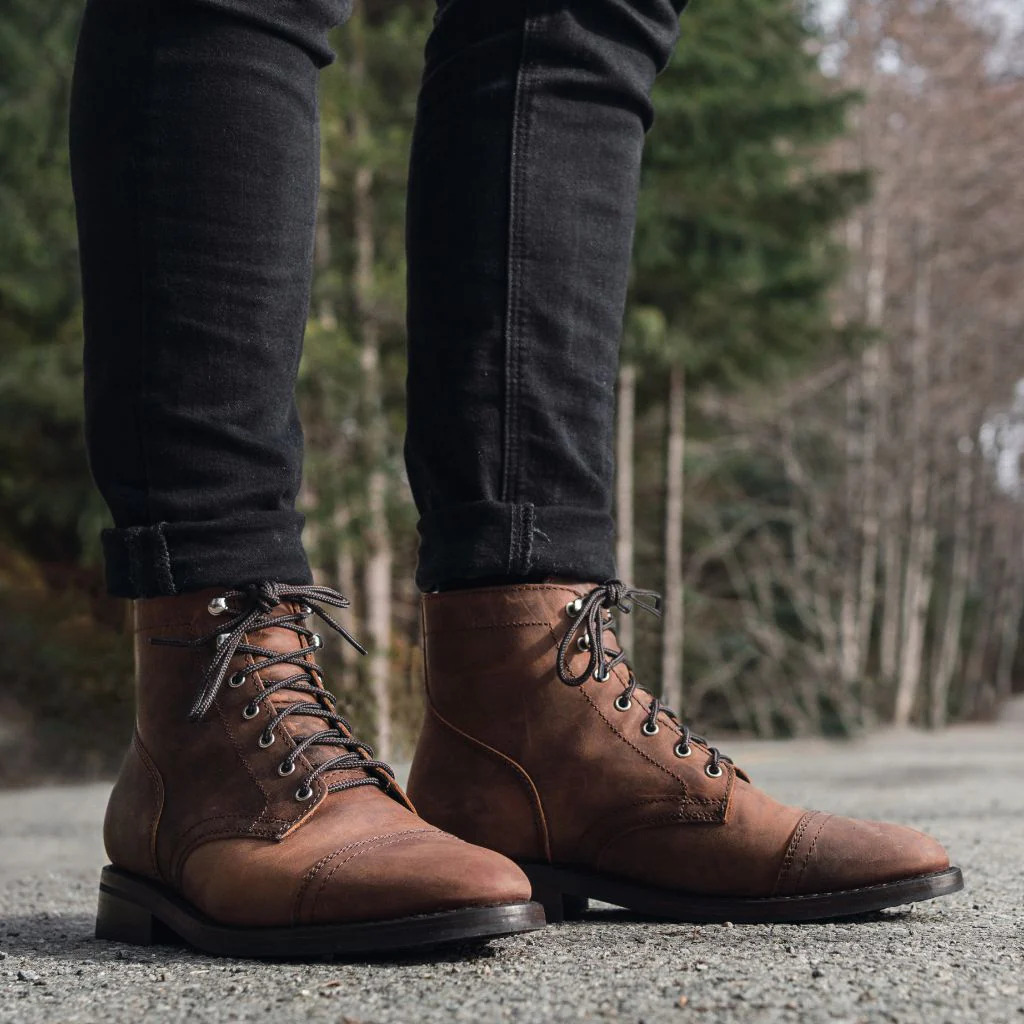 Męskie botki z noskiem typu ca – Vintage Leatherwork recenzja i cena
