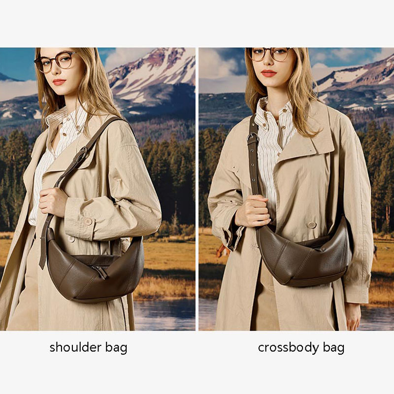 Luksusowa torebka crossbody z  – Vintage Leatherwork recenzja i cena