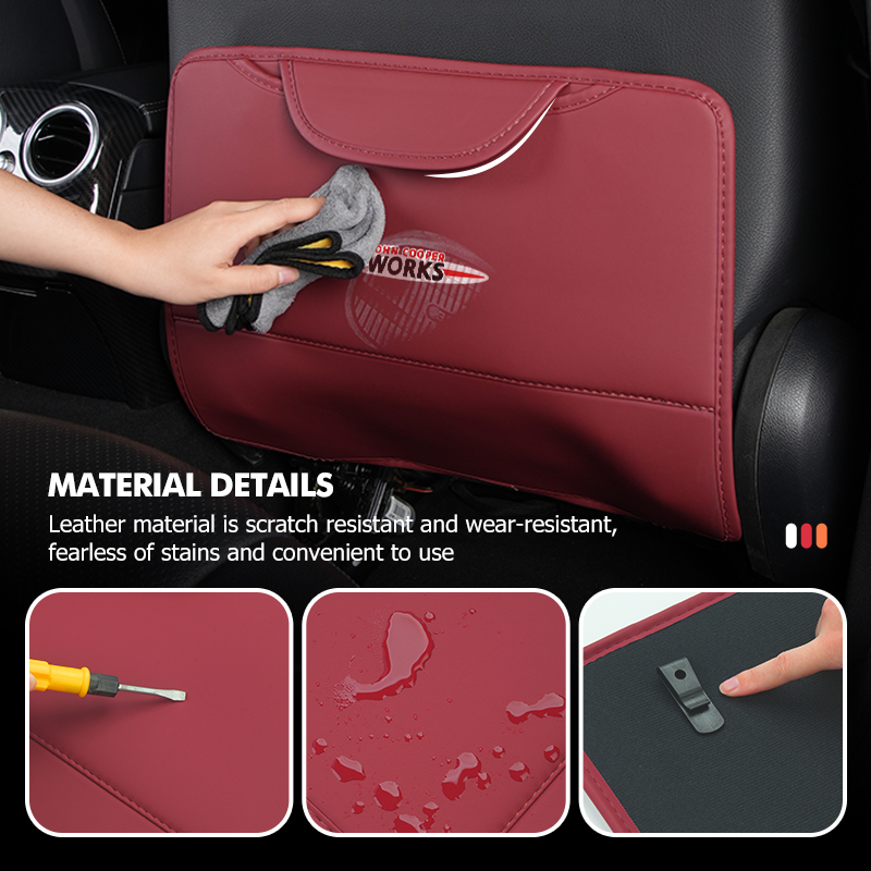 Skórzana osłona na tylne siedz – Leather Work For Car recenzja i cena