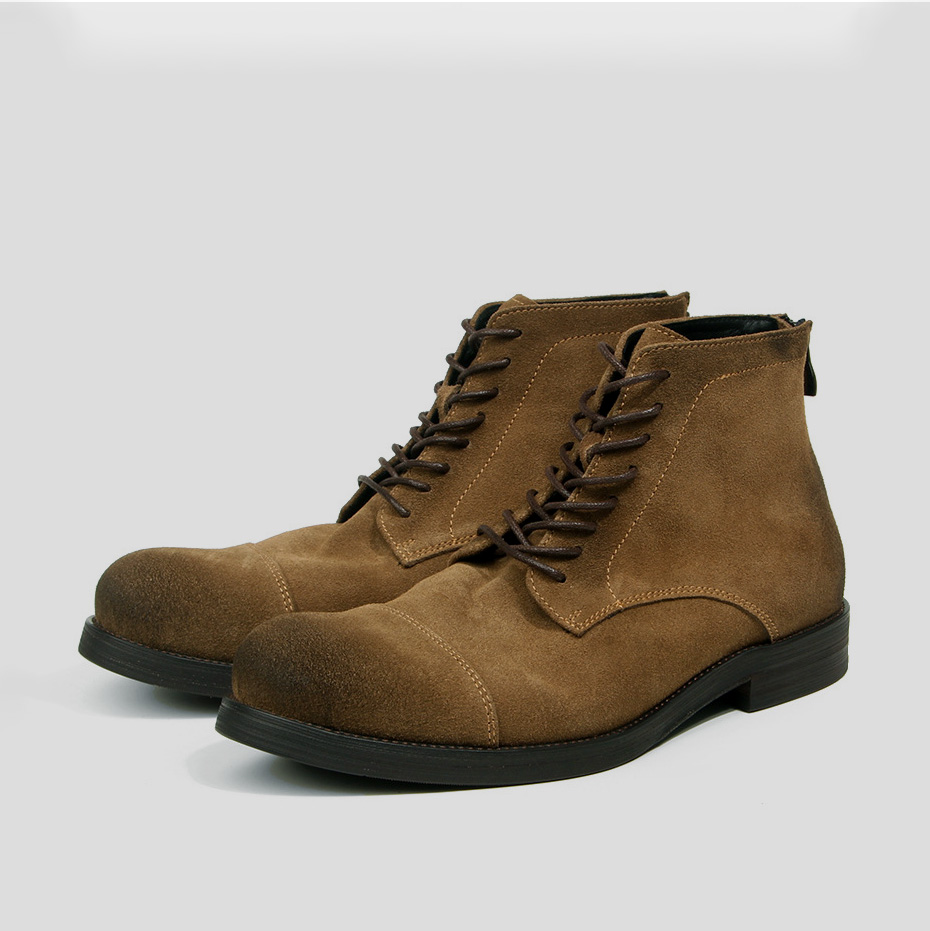 EAGSITY męskie buty zamszowe z – Vintage Leatherwork recenzja i cena