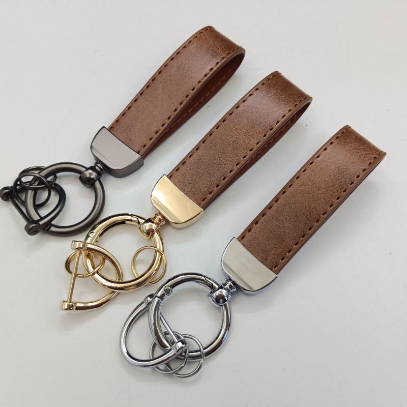 Laserowe niestandardowe LOGO p – Leatherwork Keychain recenzja i cena