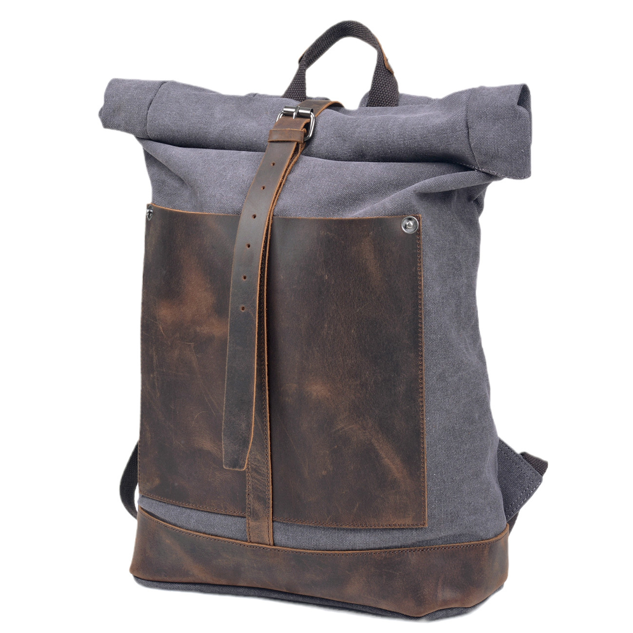 Męski plecak z woskowanej tkan – Leather Work Rucksack Mens recenzja i cena