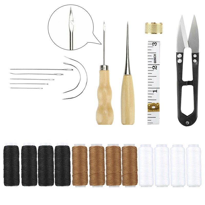 Zestaw narzędzi do obróbki skó – Leatherwork Hand Sewing Needles recenzja i cena