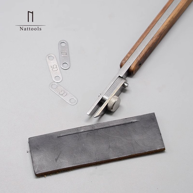 Nattools regulowane skórzane n – Leatherwork Edge Creaser recenzja i cena