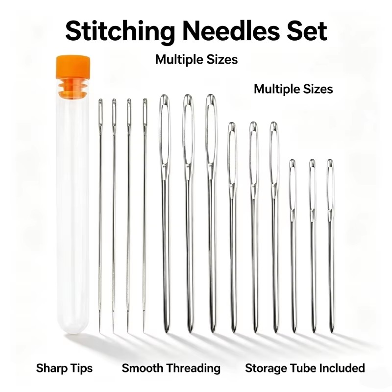 Zestaw narzędzi do obróbki skó – Leatherwork Hand Sewing Needles recenzja i cena