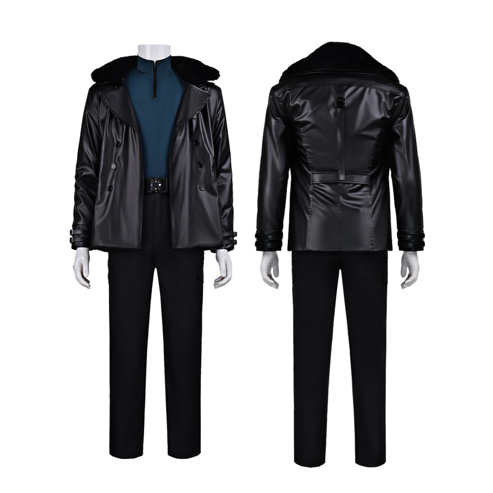 Kostium Cosplay Leon Kennedy R – Leather Work Pants recenzja i cena