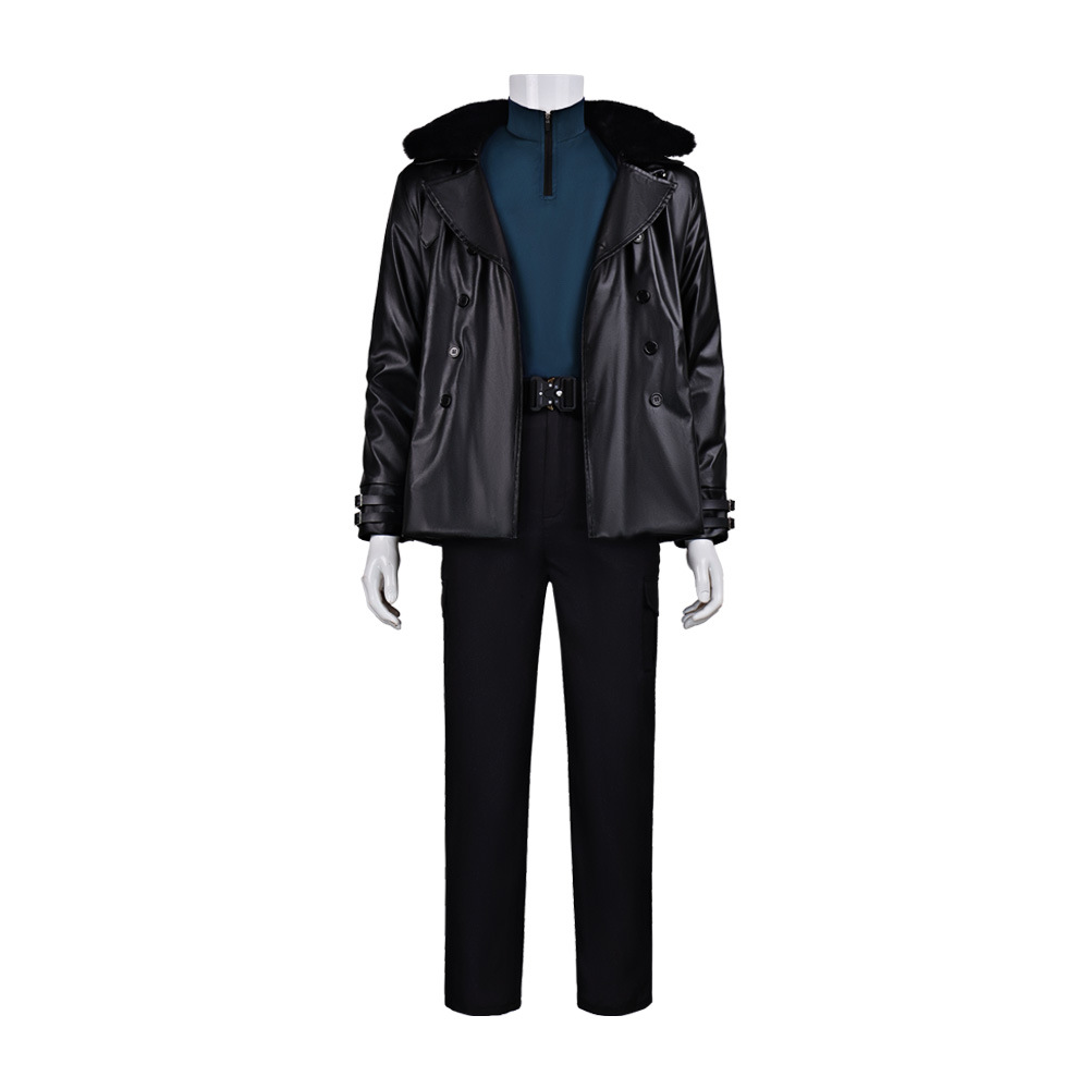 Kostium Cosplay Leon Kennedy R – Leather Work Pants recenzja i cena