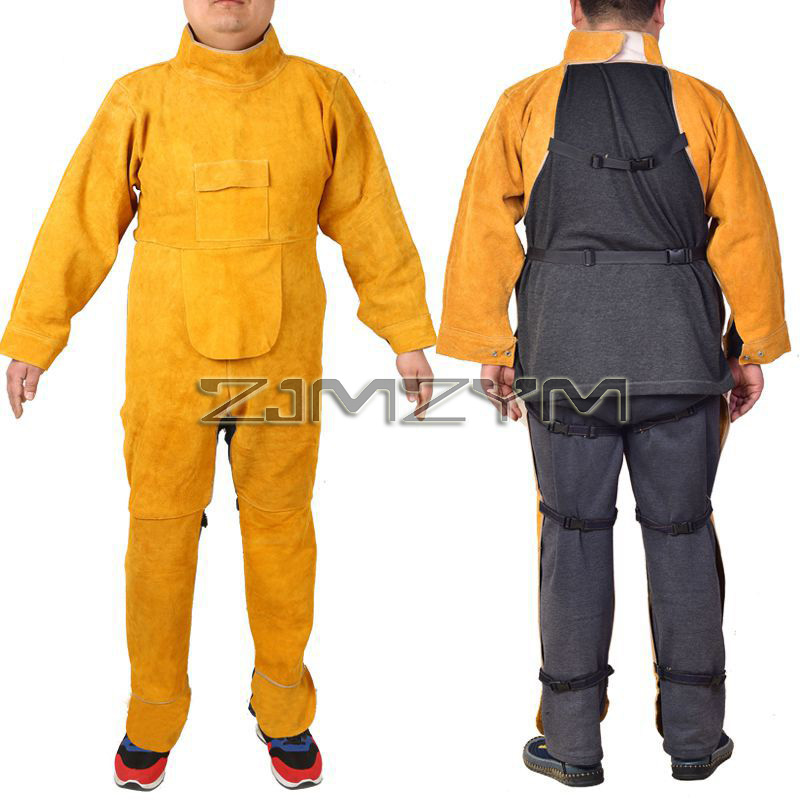 Kombinezon spawalniczy ze skór – Leather Work Overalls recenzja i cena