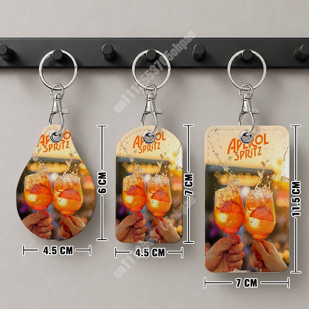 Pomarańczowy Prosecco A-Aperol – Leatherwork Keychain recenzja i cena