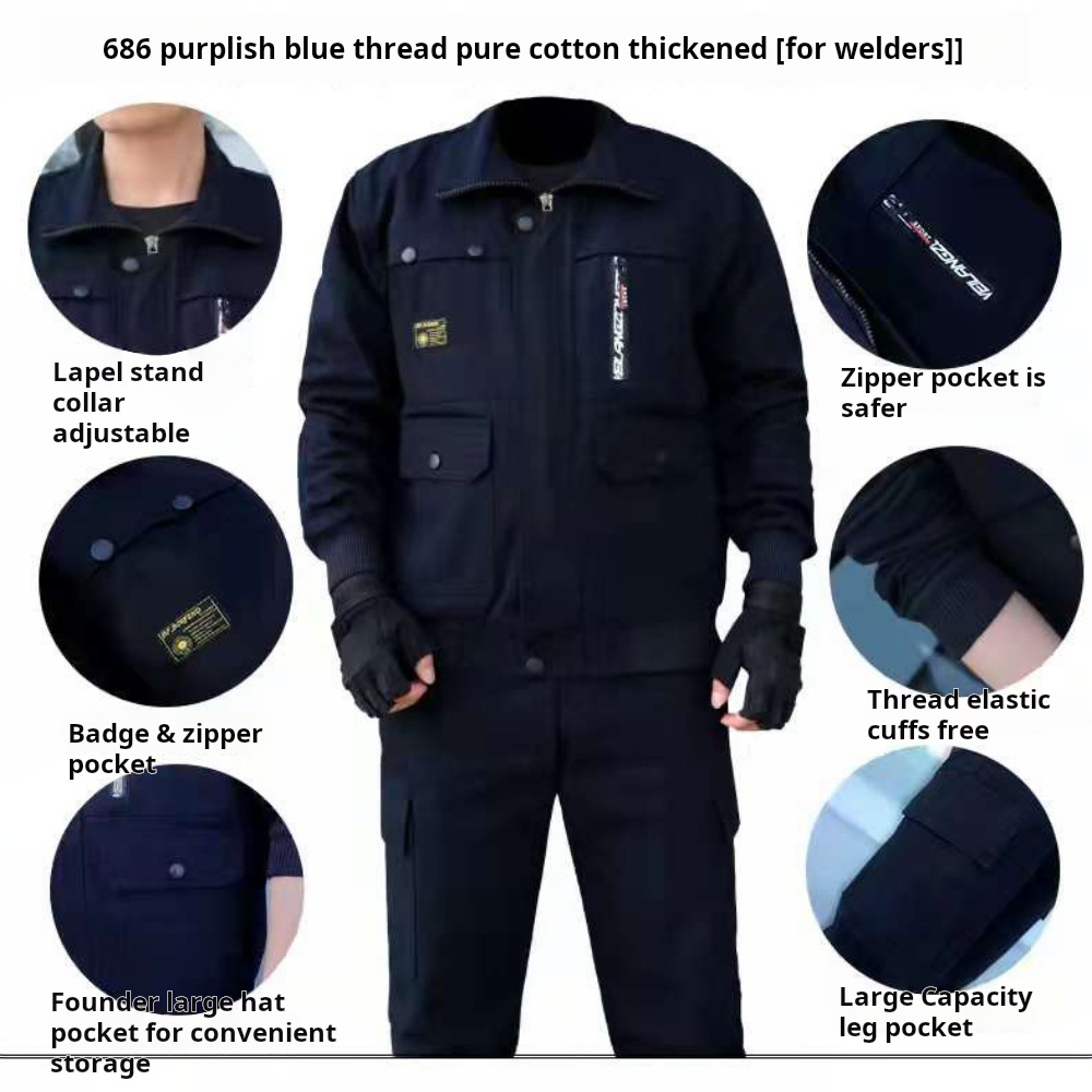 Męska odzież robocza ochronna, – Leather Work Overalls recenzja i cena