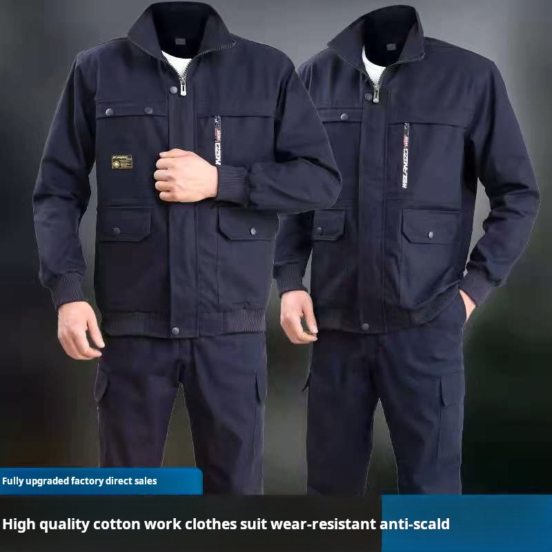 Męska odzież robocza ochronna, – Leather Work Overalls recenzja i cena