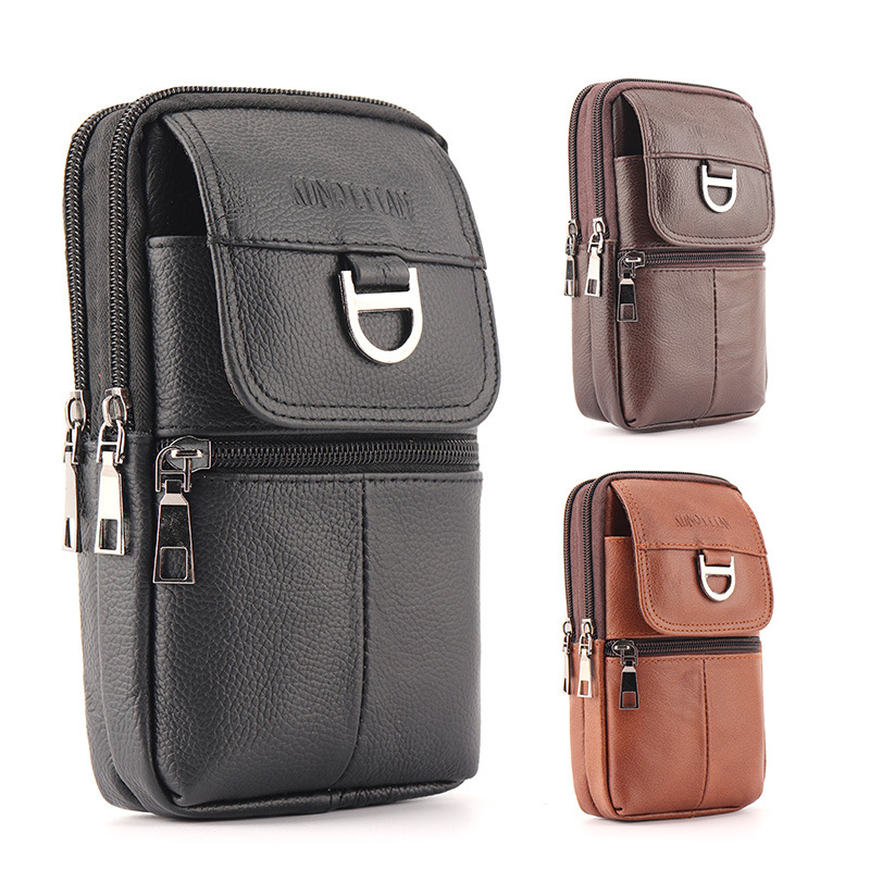 Męska skórzana torba na pas -  – Leatherwork Belt recenzja i cena