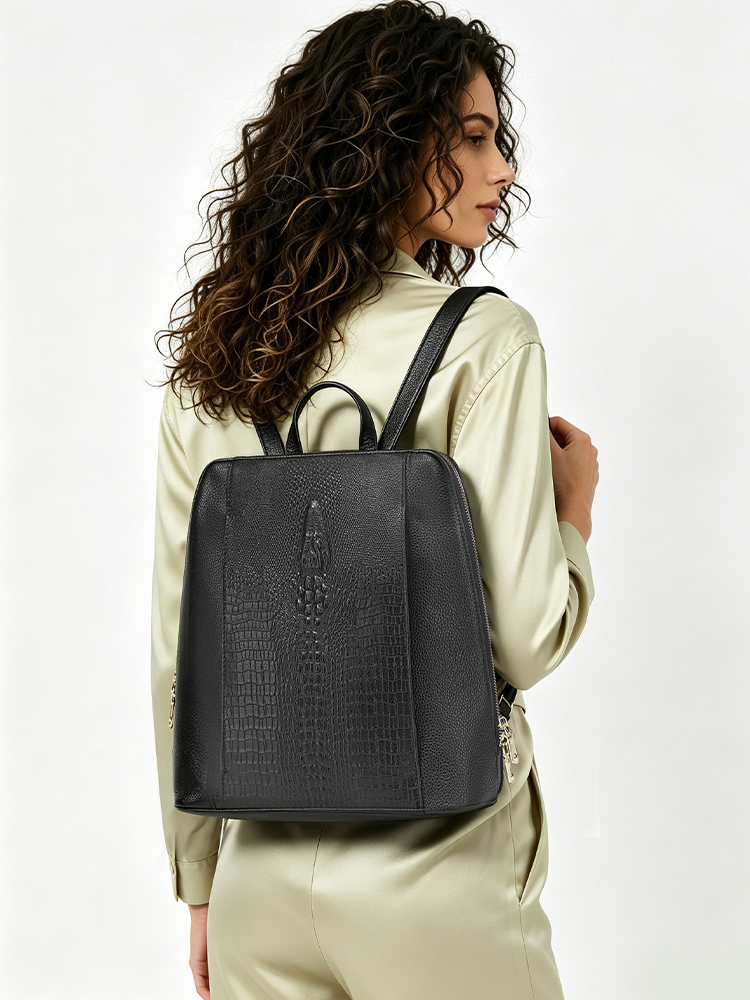 Plecak damski Zency ze skóry k – Leather Work Bag recenzja i cena