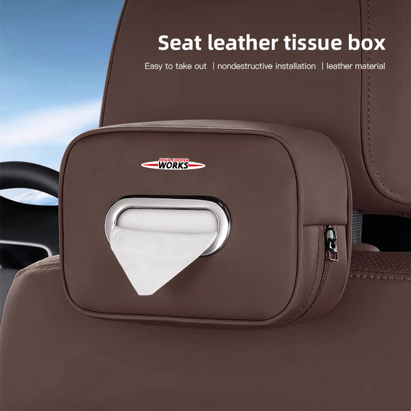 Organizer na chusteczki samoch – Leather Work For Car recenzja i cena